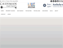 Tablet Screenshot of cashmanpartners.com